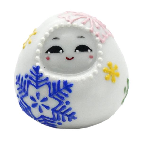 九谷焼　だるま 九谷焼 青郊窯 小皿/だるま | うつわと雑貨 環兎-KANTO-