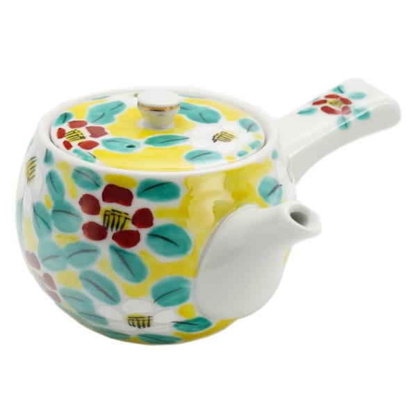 九谷焼 珠峰 急須（360ml）吉田屋花紋 黄 : 北山堂 - 通販 - Yahoo