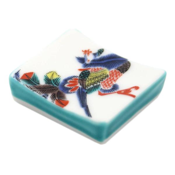 九谷焼　新品　箸置き　17個　青郊窯 九谷焼 ＼在庫限り／ 青郊窯箸置き 鳳凰HC-02 : 北山堂 - 通販