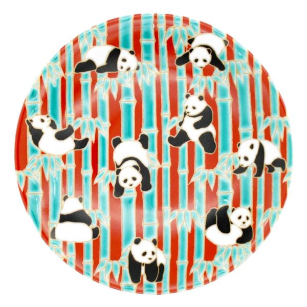 九谷焼 青郊窯4号皿 パンダKSO-426 : 北山堂 - 通販 - Yahoo!ショッピング