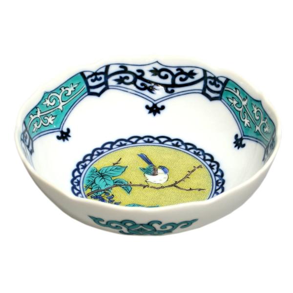九谷焼　新品　4.7号鉢　染付間取吉田屋風花鳥　小鉢　5枚 17695453.jpg?cmsp_timestamp=
