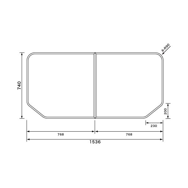 パナソニック水回り部品 バスルーム 風呂 組みフタ 2枚組:組フタ:1600用(GTD74KN11) :GTD74KN11:純正パーツセンター ホクセイ 通販 RLXGVGC397Z パナソニック Panasonic 下枠レールセット バスルーム RLXGVGC397の後継品