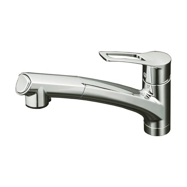 KVK水回り部品 キッチン用水栓 台付シングルレバー：流し台用