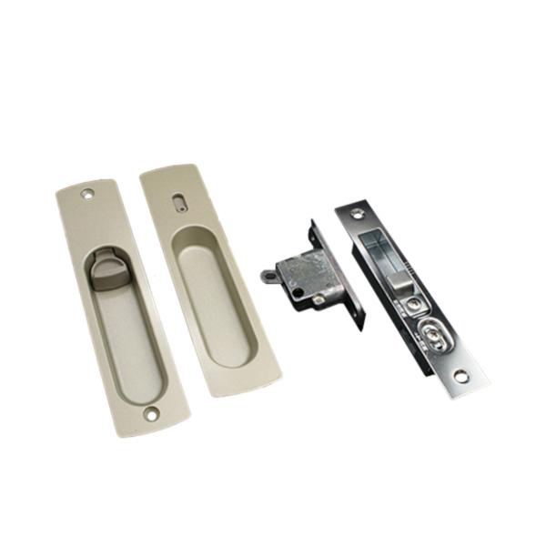 DAIKEN住宅 引手 間仕切カマ錠座 角座 Tシルバー（VA772-ZT） : 純正