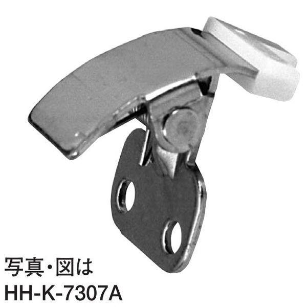 YKK AP製 アルミサッシ「60シリーズ(K-700)」および「高層住宅型70 A~E型」に使用されている**小窓締り(品番:HH-K-7307A/B)**です。小窓のロック機構として、窓の閉まりをしっかり保持する純正補修部品です。特徴Y...