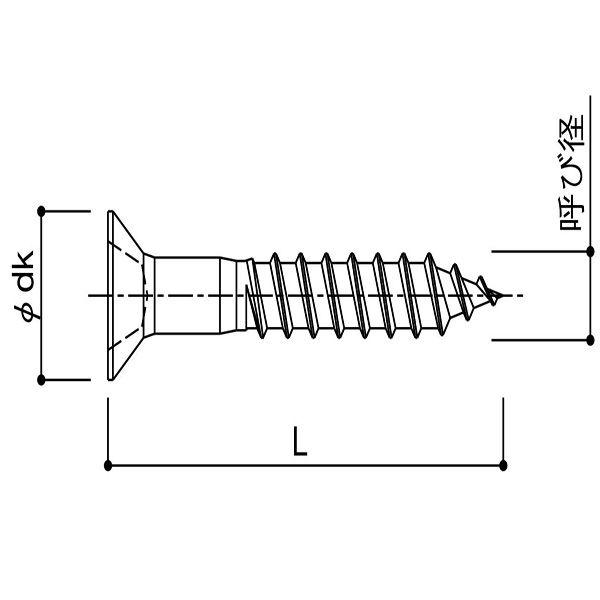 火縄ねつけ、サイズ長さ１０センチ横３センチ、 YKKAP交換用部品 皿木ねじ 20本(HH-WF-3120-20) HHWF3120 呼び径Φ3.1
