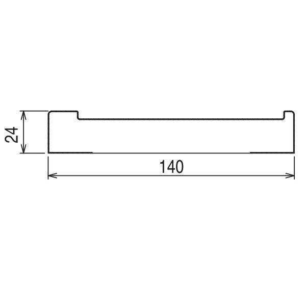 YKKAPA~CeA IvVF˂ႭtĘg g 140mm Ј(3) L=3000