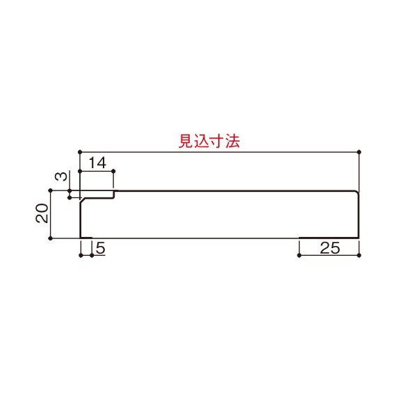 Ykkap造作材 窓枠 ノンケーシングタイプ アングル一体枠用 横材 横材窓枠見込寸法 123mm 幅3900mm Ykk Ykk造作材 Ykk窓枠 室 Buyee Buyee Japanese Proxy Service Buy From Japan Bot Online