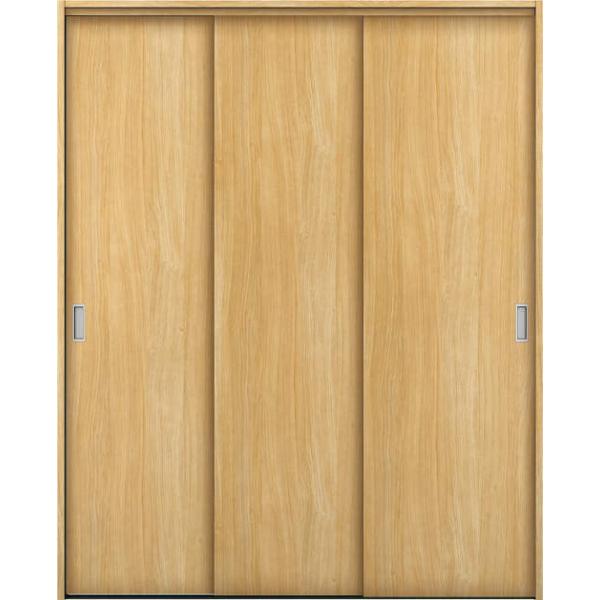 Ykkap収納 クローゼットドア 3枚連動引戸 Ta ノンケーシング枠 三方枠 幅2445mm 高2333mm Lcl Ta ノース ウエスト 通販 Yahoo ショッピング