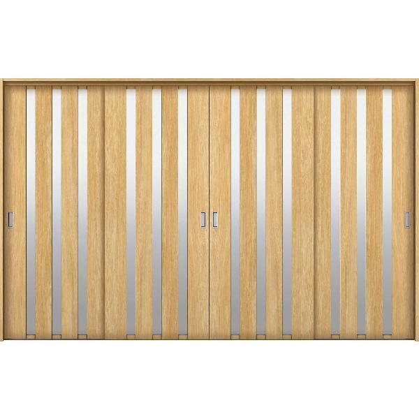 Ykkap室内引戸 ラフォレスタ バーティカル 4枚引き違い戸 Jf ノンケーシング枠 幅2337mm 高33mm Ykk Ykk室内引戸 室内引き戸 室内建具 木製 Proyabloko Pro