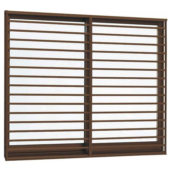 割引購入 Ykkap窓サッシ 引き違い窓 フレミングj 複層防音ガラス 2枚建 面格子付 横格子 半外付型 透明5mm 透明4mm 幅1780mm 高1170mm アルミサッシ 格子付き あすつく