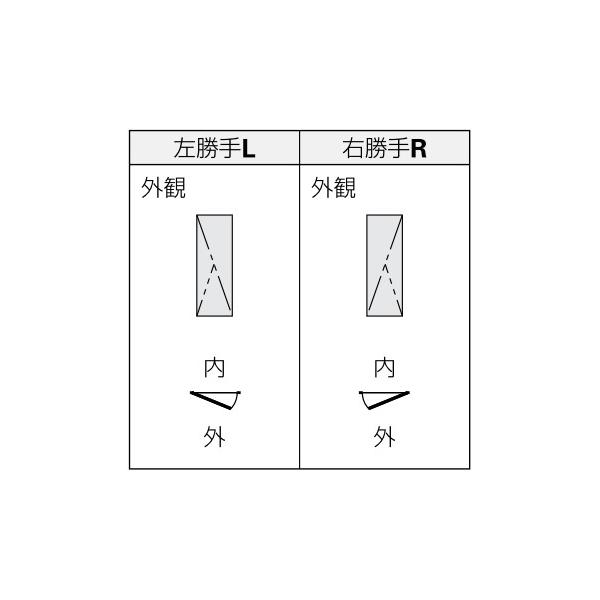 YKKAP窓サッシ 装飾窓 フレミングJ[複層ガラス] 高所用たてすべり出し窓：[幅405mm×高770mm]【送料無料】【YKK
