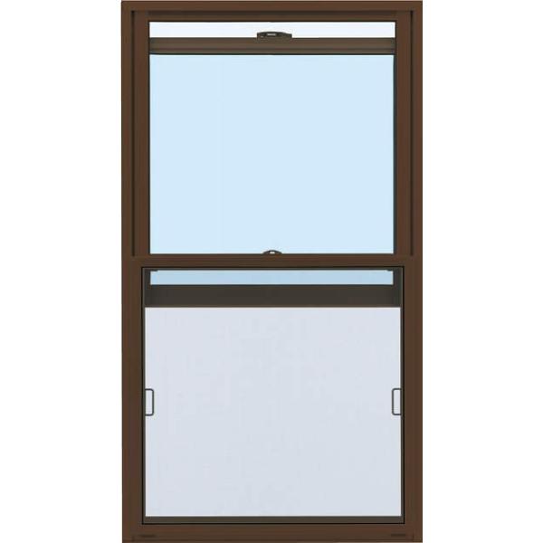 YKKAPオプション 窓サッシ 装飾窓 フレミングJ：上下スライド網戸[幅248mm×高608mm]