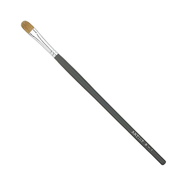 メイクブラシ 竹宝堂化粧筆 アイシャドウブラシ 8−1 黒軸 / 熊野筆