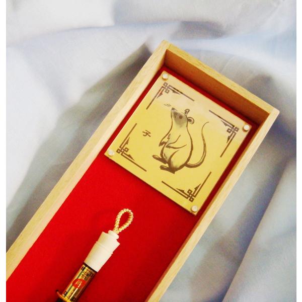 【サイズ】65×65mm夢・華・寿コースのオプションです。※オプションは、赤ちゃん筆と同時に、お買い求め頂いた場合のみの販売とさせていただきます。