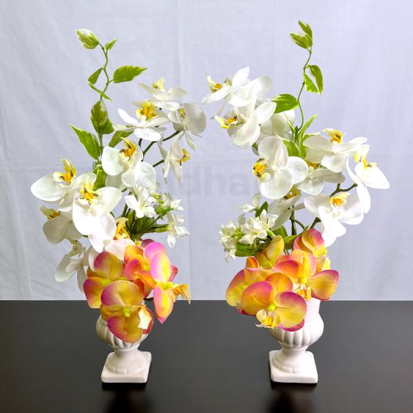仏花　お供え花　初盆　造花　カトレア　胡蝶蘭 holdhands_fnb1213