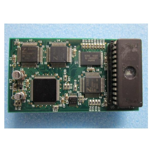 【アミューズ用プログラム変更用基盤】４号機：パチスロ実機用機種名不明のＲOM付き(現物の画像)Ｖ２ＲＯＭの機種をＥＰＲＯＭにデーターを書き換えて使う基盤です。アミューズ用実機についていた基盤です。現在は、画像の対応ロムが付いております