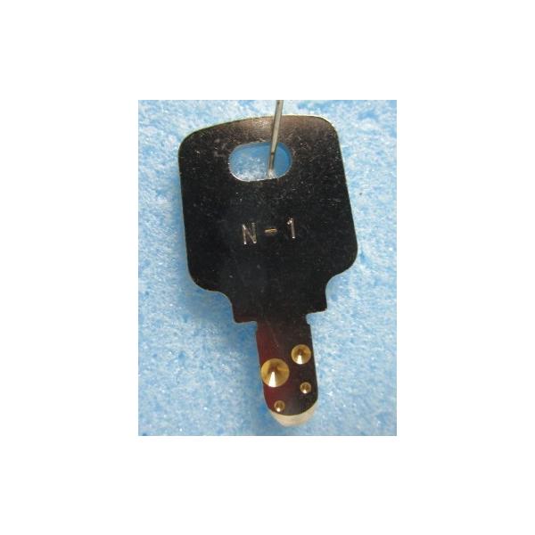 鍵番号：N-1番 純正設定キー N1 対応機種：十字架 スーパーブラック