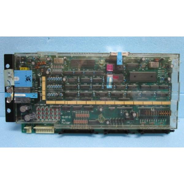 【パチスロ実機の基盤】メーカー：山佐機種名：ニューパルサー　(ゲーム内容不明)上記の、実機用交換基盤です。(現物の画像)実機ではないのでご注意ください。ノーマル・裏物/B物・は、判明しておりませんの不明です。分かる際には個々にて記載させてい...