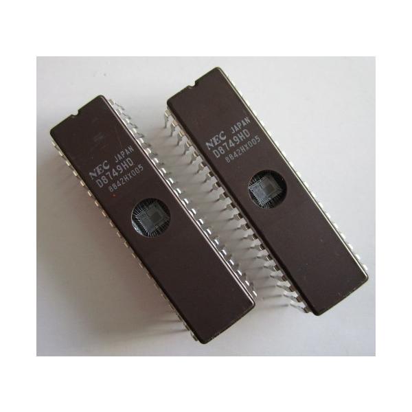 NEC D8749HD EPロム2個セット【 通電チェック無し】電子部品 ROM/CPU