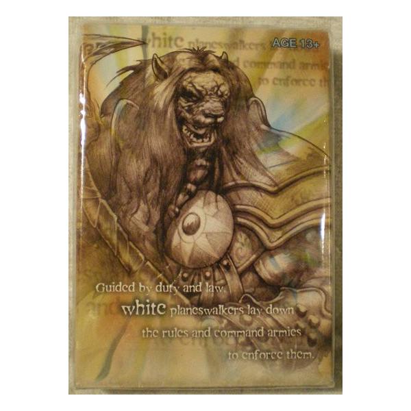 MAGIC社のカードゲーム「PLANESWALKER」の宣伝用に配られたカードセットです。シールド状態ですので、中は開けてからのお楽しみ！トランプカードと同じ大きさのボックスです。箱大きさ縦9.5cm　横6.5cm　奥行き2cm