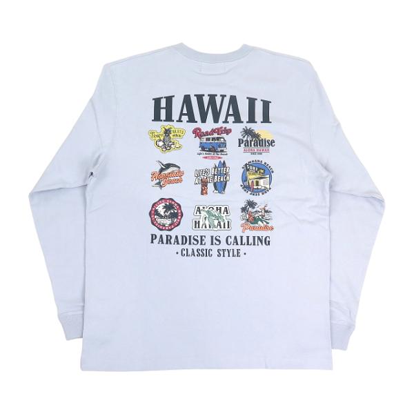 長袖 Tシャツ メンズ ロンT トップス フララニハワイ Hulalani Hawaii