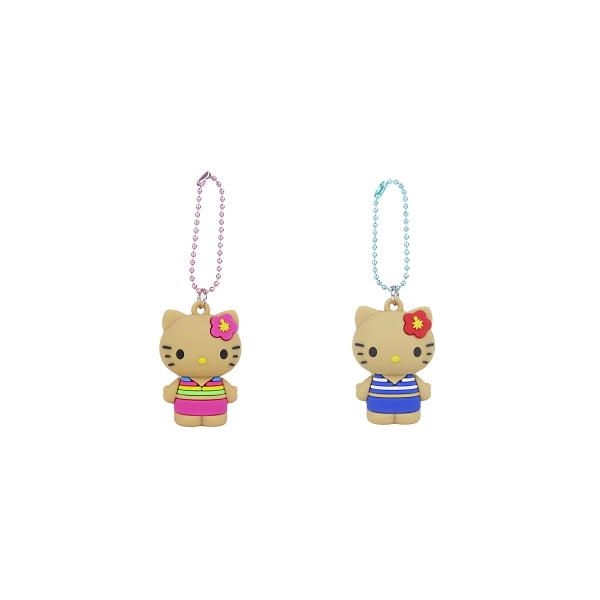 日焼けキティ ハローキティ キーホルダー キティ サンリオ PVC