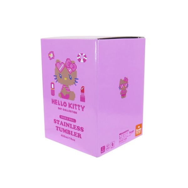 【たいこ】HELLO KITTY タンブラー（単品） ハローキティ 日焼け キティ 保冷保温 ステンレスタンブラー ドットコ