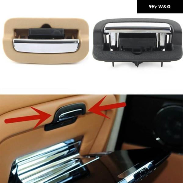 並行輸入品ジャガー XJL XJ X351 2010-2015 フロントシート ピクニックトレイ ラッチ バックル ロック スイッチ ブラック/ベージュ