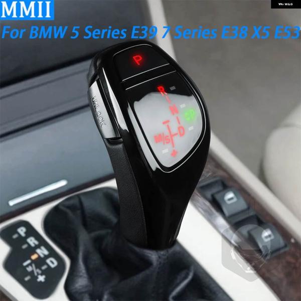 【並行輸入品】LED ギア シフト ノブ 車内交換用アクセサリー BMW 5シリーズ E39 1997-2002 7シリーズ E38 1995-2001 X5 