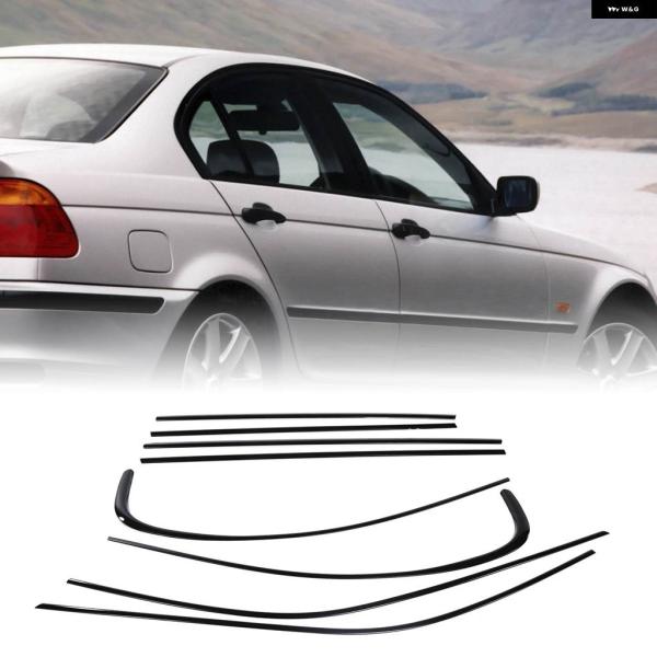 並行輸入品BMW 3シリーズ E46 1998-05 外装 ウィンドウ トリム カバー シール ウェザーストリップ モールディングストリップ ドアサイド フレー