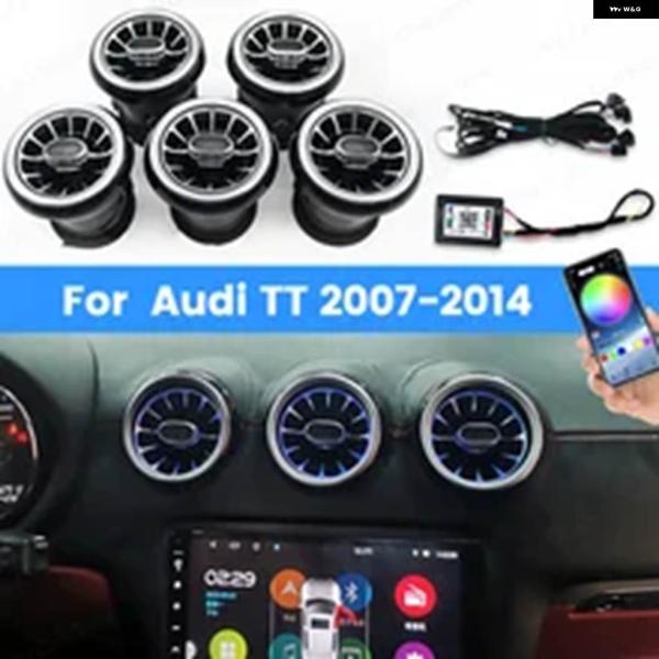 並行輸入品 LED エアベント アウディ TT 2007-2014 ACONTROL付き 256色 可能な車内ベント