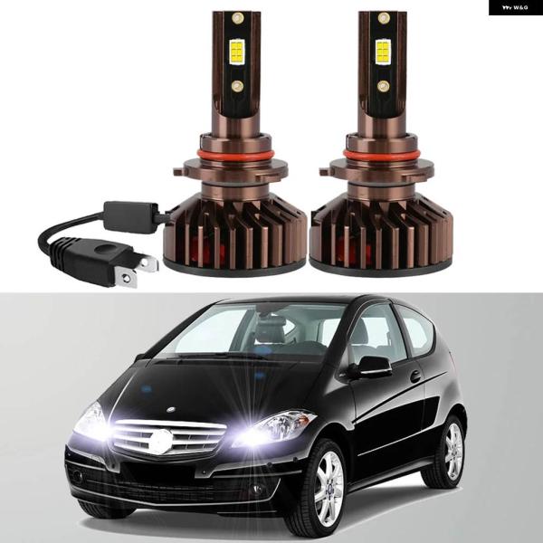 並行輸入品 LED ヘッドライト バルブ メルセデス ベンツ A クラス W169 2004-2012 ヘッドライト バルブ ハイビーム CANバス専用 ハロゲ