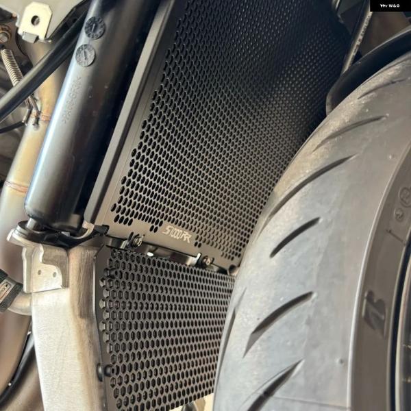 並行輸入品 BMW S1000RR S1000R RR M1000R M1000 R RR 2025 オートバイ ラジエーター ガードクーラー グリル カバー プロテクター