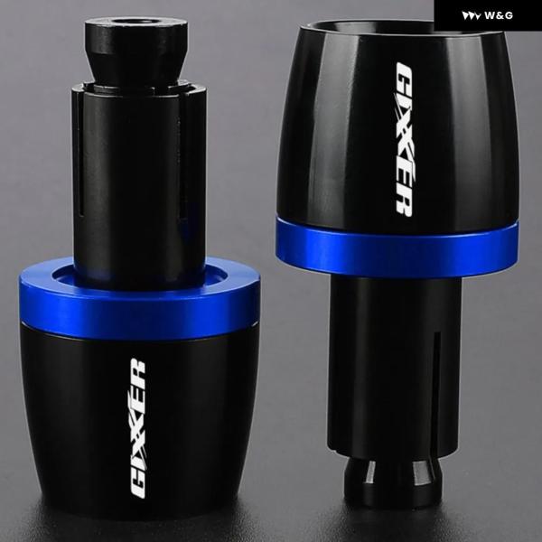 オートバイ バイク アクセサリー スズキ ジクサー ジクサー250SF 2020-2022 2021 ハンドルバー ハンドルバー グリップ キャップエンド ハンドルプラグキャップ ホーネット カスタムパーツ アクセサリー 交換用部品Hign...