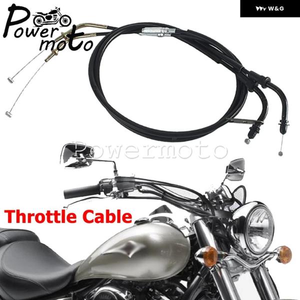 並行輸入品オートバイ バイク スロットル ケーブル ワイヤー アクセルライン カワサキ バルカン900 VN900 CLASSIC/LT 2006-2018 ストレート接続