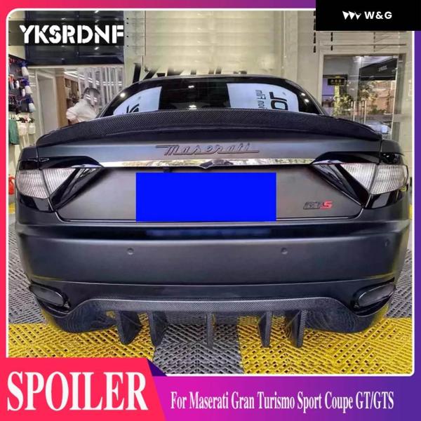 NOV スタイル カーボンリア トランク スポイラー マセラティ