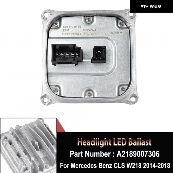 並行輸入品A2228700589 A2228700689 A2228700789 ヘッドライト LED バラスト 電圧レギュレータ モジュール メルセデス ベン