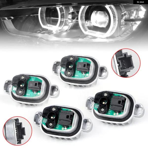 並行輸入品 63117428425 LED ヘッドライト エンジェルアイ ホワイト DRL デイタイム ランニングライト BMW 1シリーズ F20 F21 L