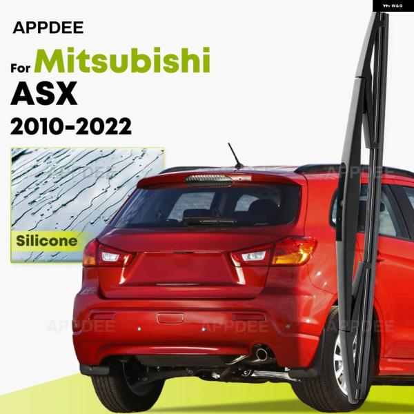 並行輸入品 三菱 ASXアウトランダースポーツRVR 2010-2022用シリコン リア ワイパー コーティング フロントガラス ワイパー ブレード10インチリ