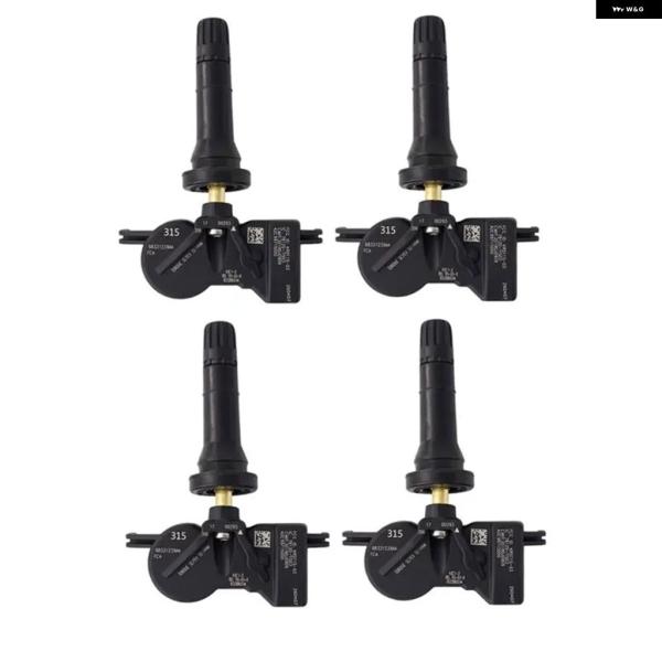 並行輸入品 ジープ コンパス レネゲード 2018-2020用 TPMSセンサー タイヤ エア 圧 システム 4個 セット 68331239AA