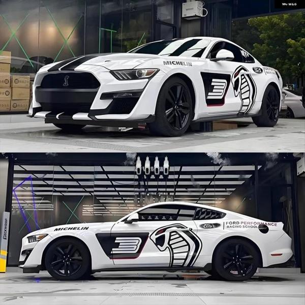 並行輸入品 フォード マスタング GT スポーツ 装飾 カー ステッカー ビニール デカール フィルム