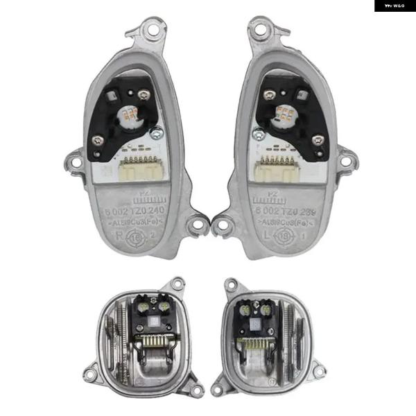 並行輸入品 4ピース LED ヘッドライト モジュール キット BMW X3 G04 G02 16-19用フロント ウィンカー DRLエンジェルアイ631174