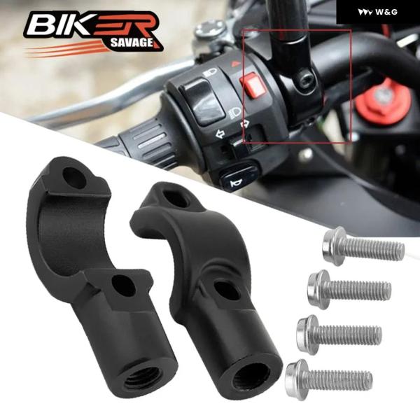 オートバイ バイク ブレーキクラッチマスター シリンダー クランプカバー スズキ DL250 DL650 DL1000 DL1050 SV 1000 650 SFV ミラー アダプター