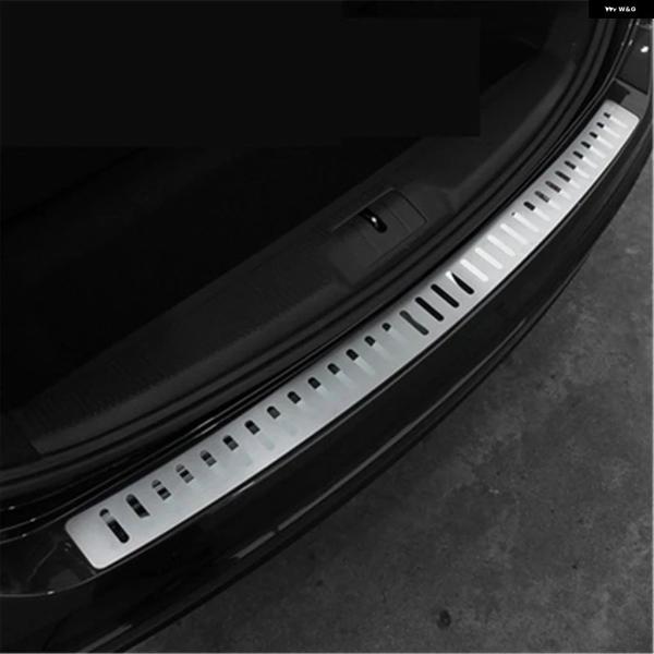 並行輸入品 VW フォルクスワーゲン シャラン 2012-2019 リア バンパー プロテクター トランク リアドアシル