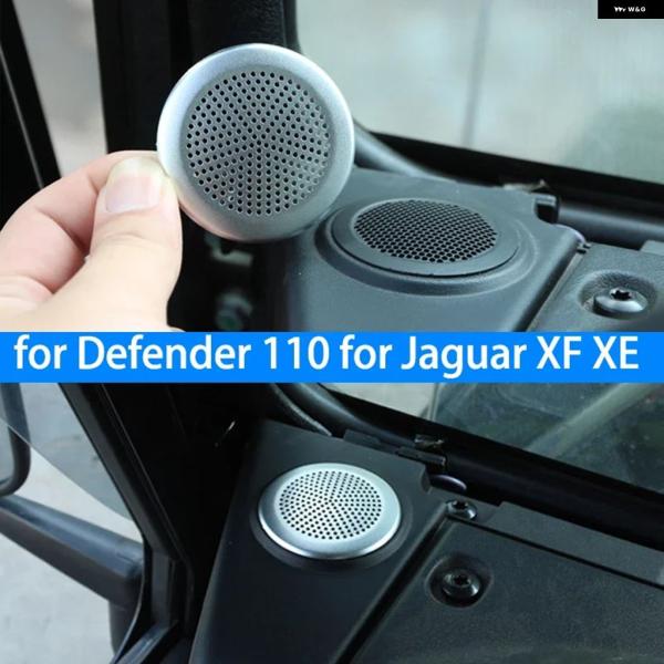並行輸入品 アルミ ダッシュボード スピーカー ネットツイーターメッシュ カバー トリム ジャガーXE XF 2015-2020用