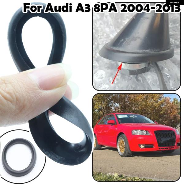並行輸入品 アウディ A3 8P 2004 - 07 2008- 2013 カールーフマストホイップアンテナベースガスケットゴムシール パッド シーリング