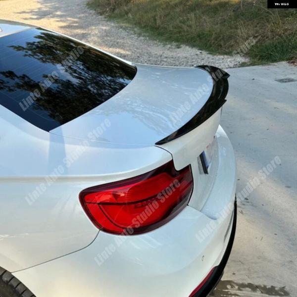 並行輸入品 BMW F87 2シリーズ F22クーペ F23カブリオレ M2 2014-2022用 M4 スタイル リア スポイラー キャップ ABSチューニン