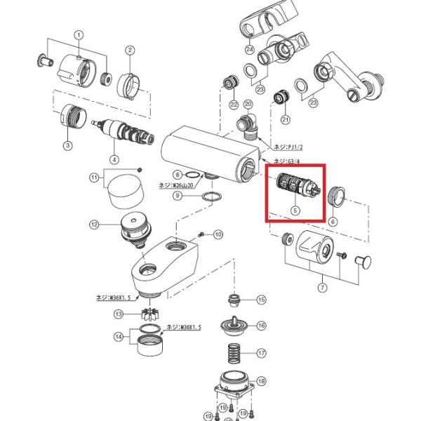 A-3336-20@~ou@BF-2141Tp@LIXIL(INAX)