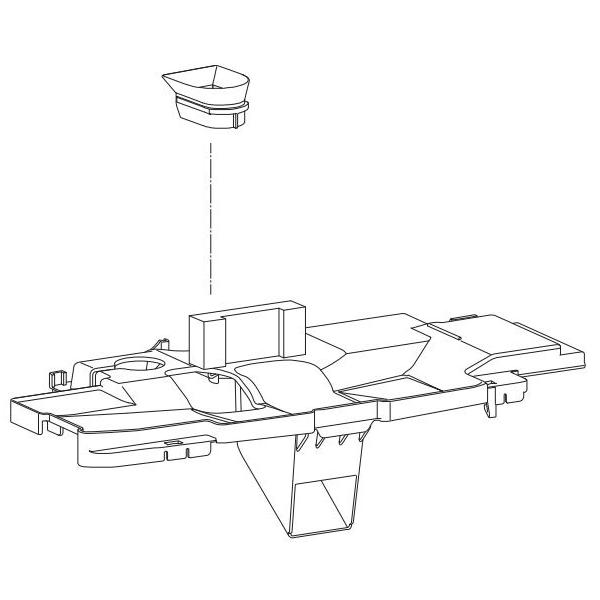 洗浄タンクフタ※手洗付仕様の場合。2022年4月以降の製品は黒色